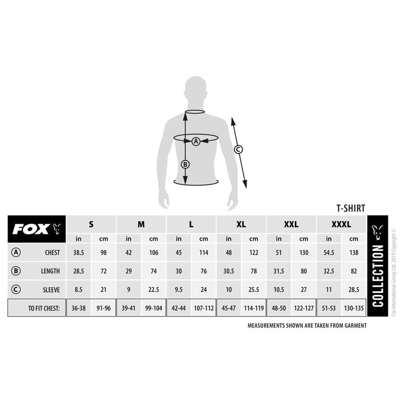 Fox Khaki Large Print T