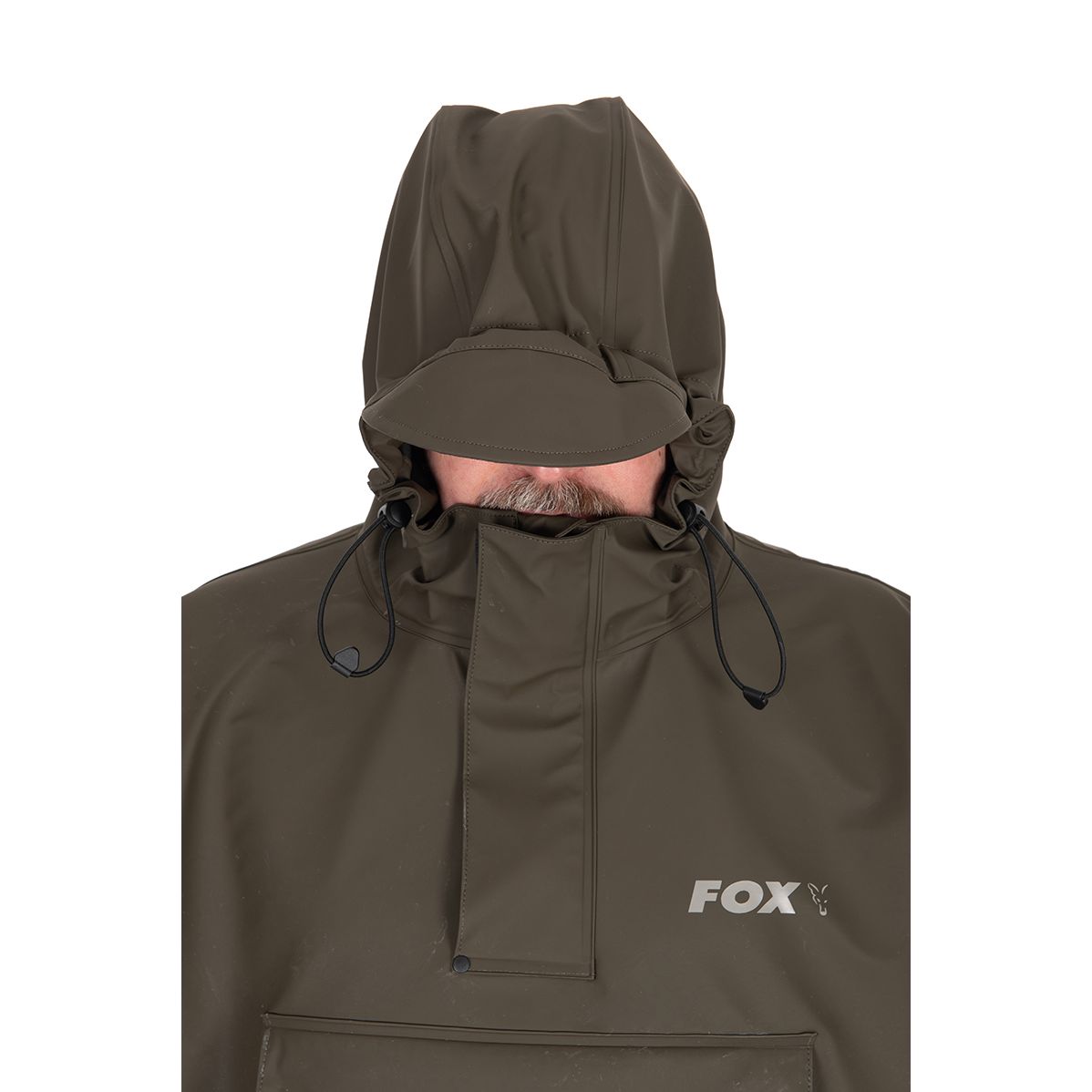Fox Khaki Poncho One Size