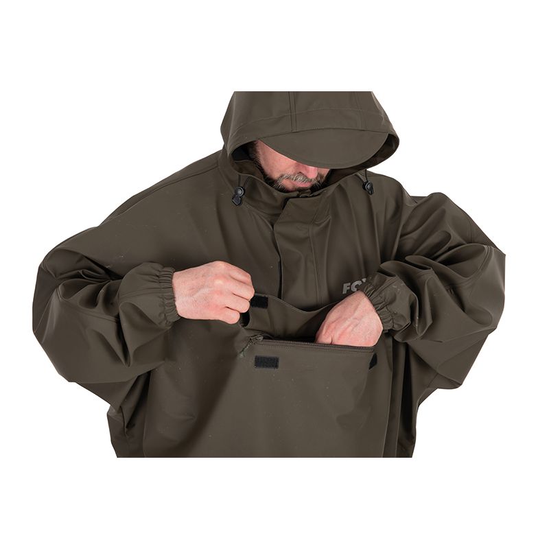 Fox Khaki Poncho One Size