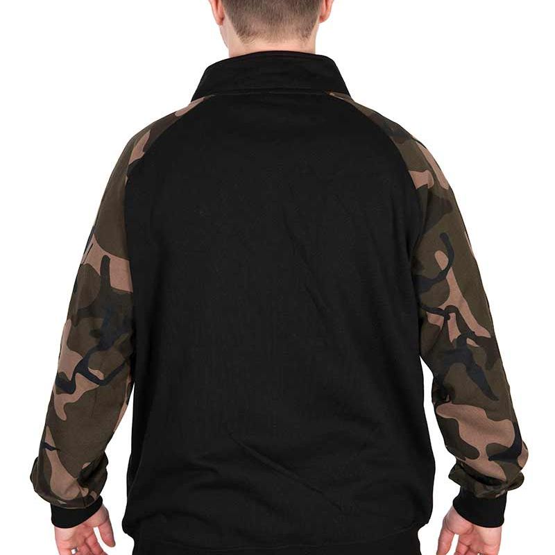 Fox LW Black / Camo qtr zip