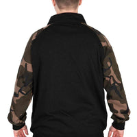 Fox LW Black / Camo qtr zip