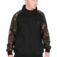 Fox LW Black / Camo qtr zip