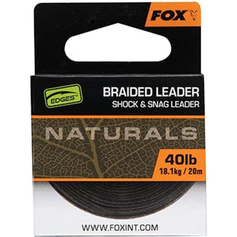 Fox Naturals Braided Leader x20m