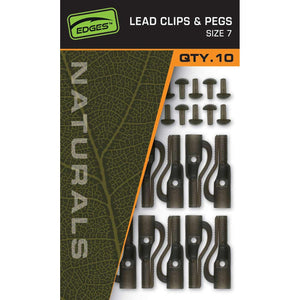 Fox Naturals Lead Clips & pegs - Size 7