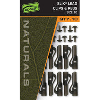 Fox Naturals Slik Lead Clip& Pegs - Size 10
