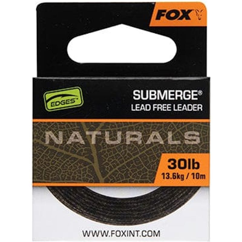 Fox Materijal za šaranske predveze 30lb/13.6kg Fox Naturals Submerge Leader x10m