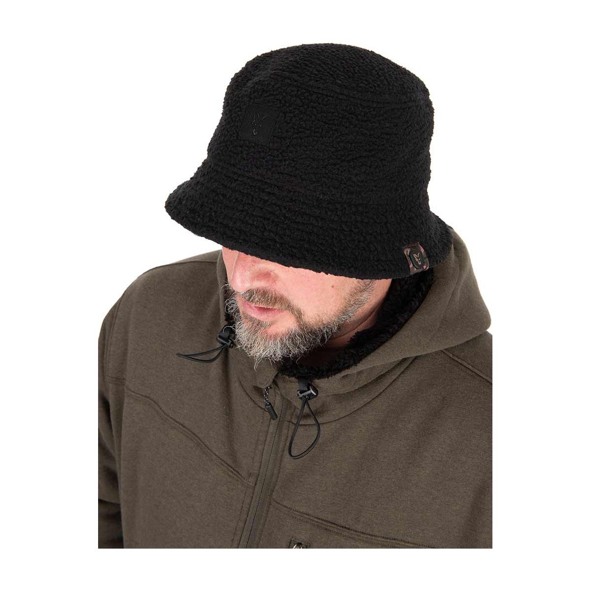 Fox Sherpa Bucket Hat Black