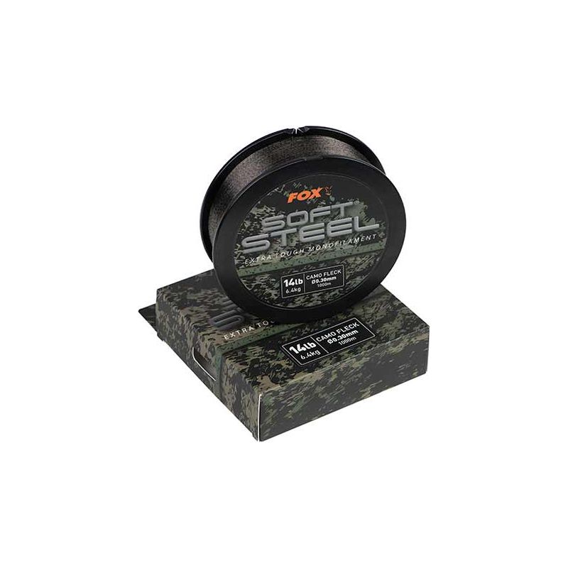 Fox Soft Steel Fleck Camo Mono x 1000m