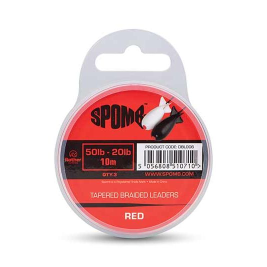 Fox Spomb Tapered Braided Leader