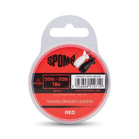 Fox Spomb Tapered Braided Leader