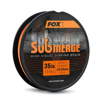 Fox Submerge Orange sinking braid x 300m
