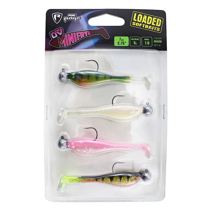 Fox Rage Mini Fry x 4 Mixed UV CP LD 5G