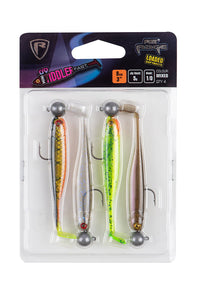Fox Rage Mini Tiddler Mixed Colour Pack Loaded 4pcs