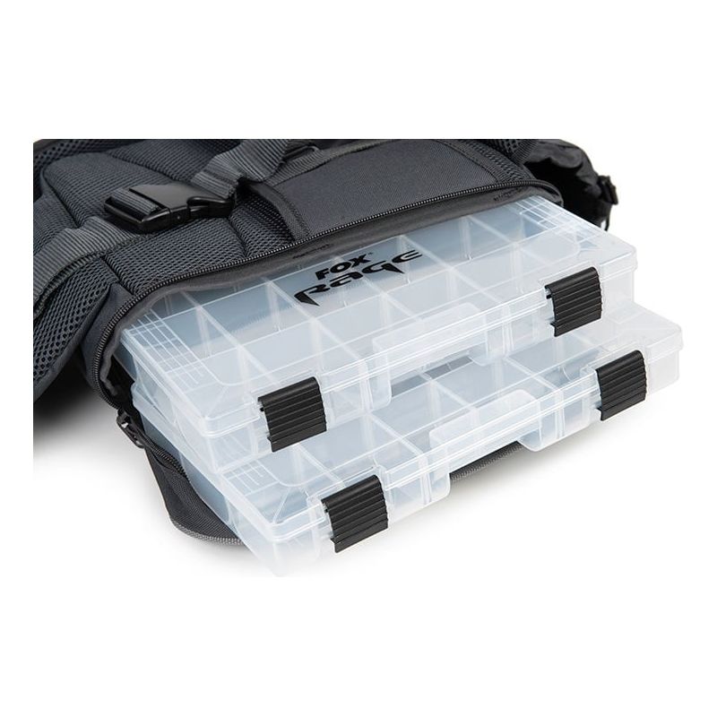 Fox Rage Compact Storage Box For Fishing Lures - Medium Size, Removable Foam, Dividers For Tackle