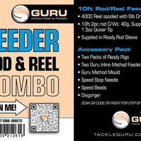 Guru 10' Feeder Rod & Reel Combo