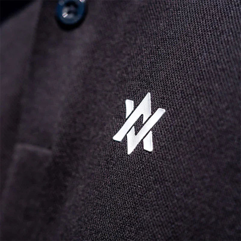 Guru Aventus Polo Black/Grey