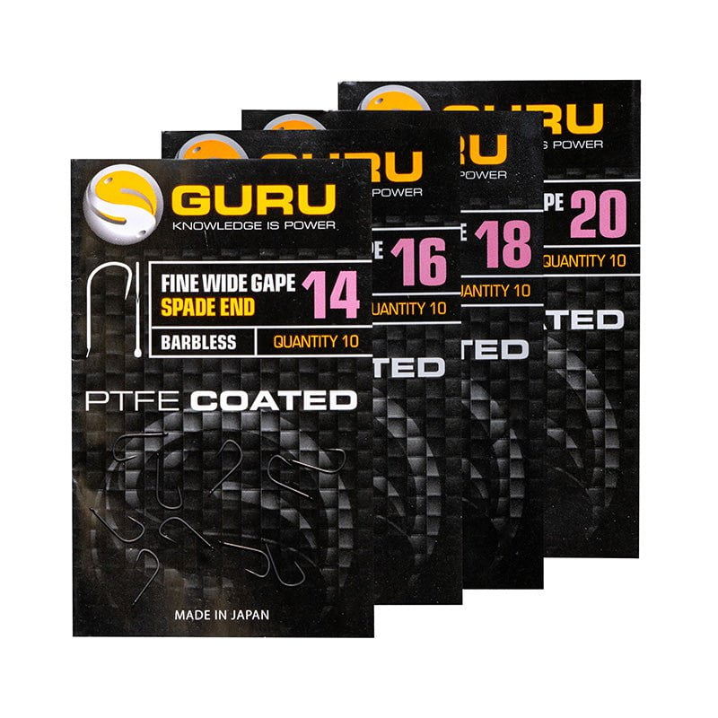 Guru Fine Wide Gape hooks