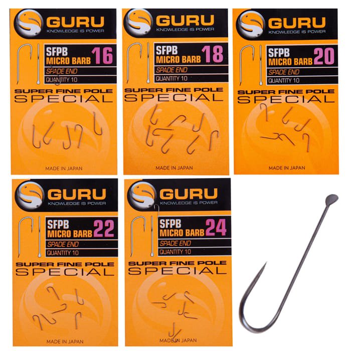 Guru Super Fine Pole Hooks