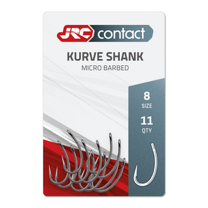 JRC Kurve Shank Carp Hooks - 11pcs