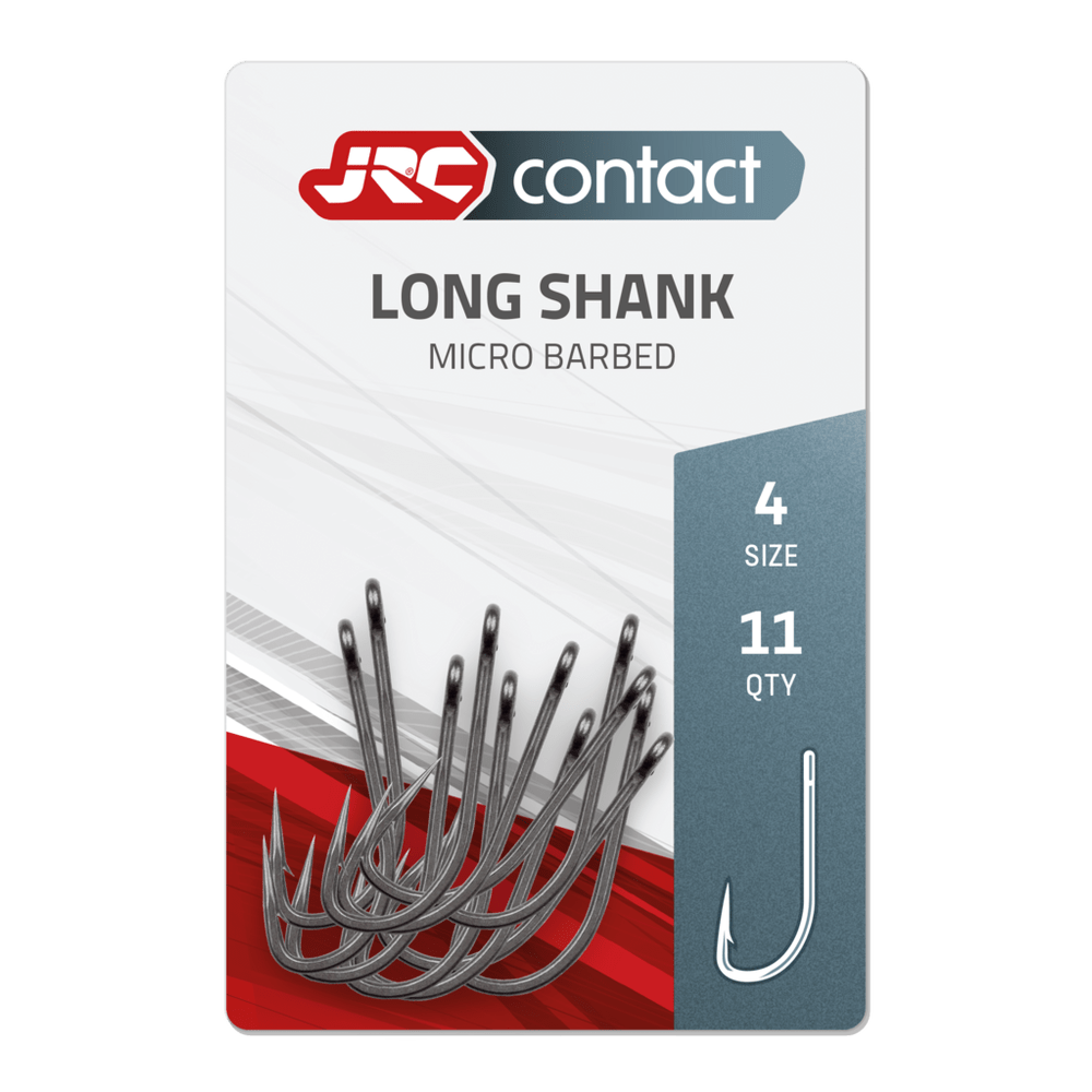 JRC Long shank Carp Hooks - 11pcs