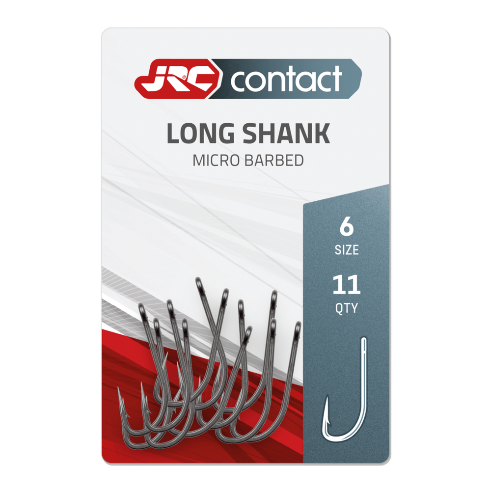 JRC Long shank Carp Hooks - 11pcs