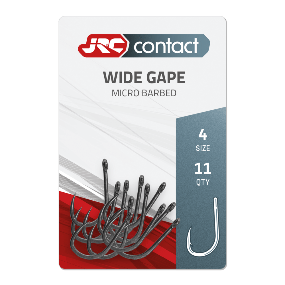 JRC Wide Gape Carp Hooks - 11pcs