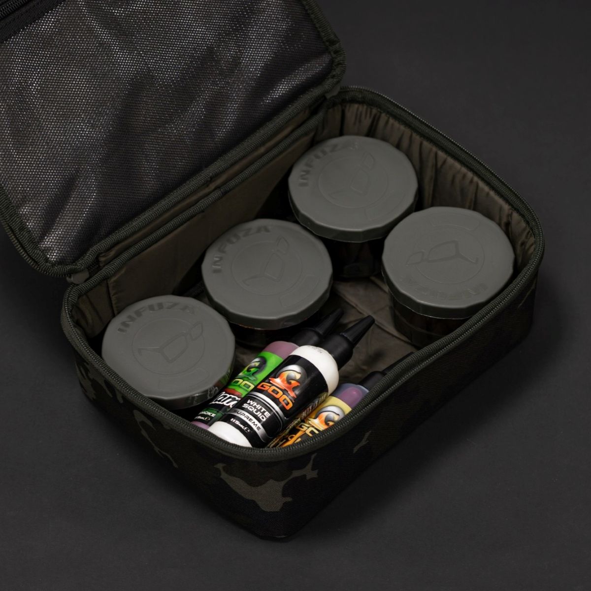 Korda Compac 200 Tackle Pouch Dark Kamo