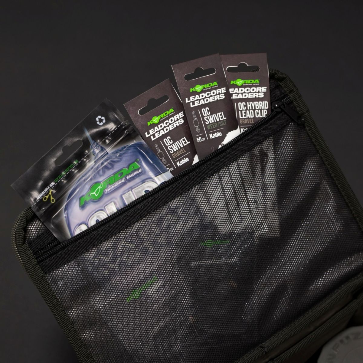 Korda Compac 200 Tackle Pouch Dark Kamo