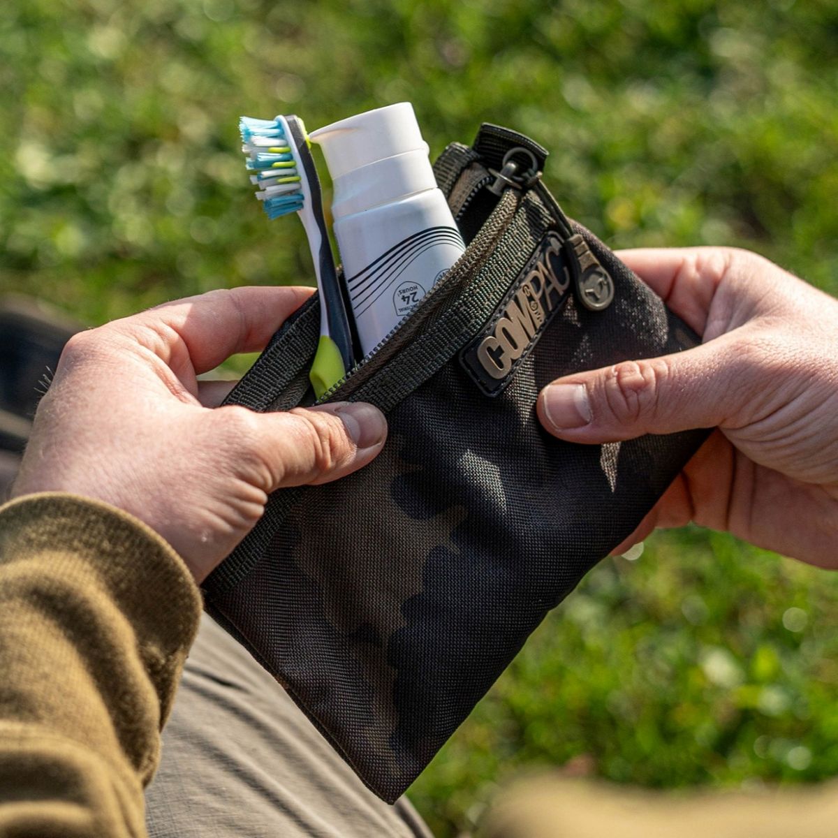 Korda Compac Wallets Set of 3 Dark Kamo