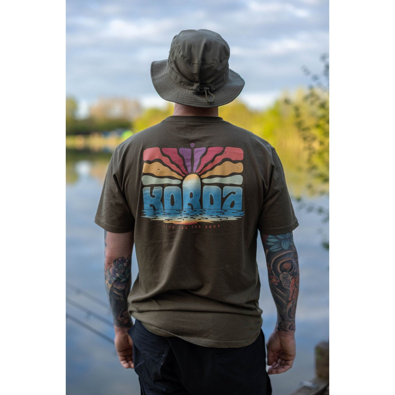 Korda Dawn Vibes Tee Dark Olive