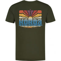 Korda Dawn Vibes Tee Dark Olive