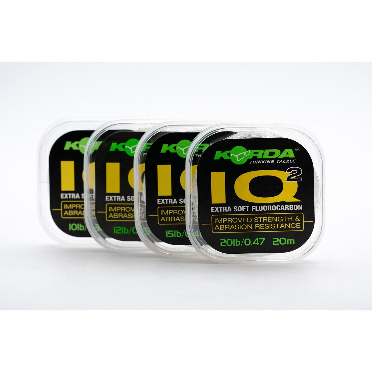 Korda IQ Extra Soft Fluorocarbon Hooklink 10lb 20m