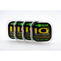 Korda IQ Extra Soft Fluorocarbon Hooklink 10lb 20m