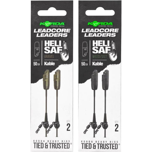 Korda Materijal za šaranske predveze Weed 50cm Korda Kable Leadcore Leader Heli Safe