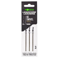 Korda Kable Leadcore Leader QC Swivel 50cm
