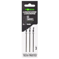 Korda Kable Leadcore Leader QC Swivel 50cm