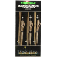 Korda Leadcore Leader Hybrid Lead Clip QC Swivel