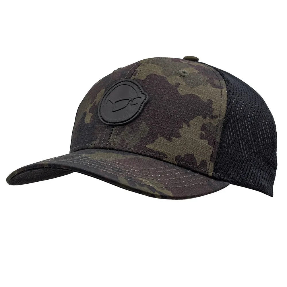 Korda Logo Patch Cap Dark Camo