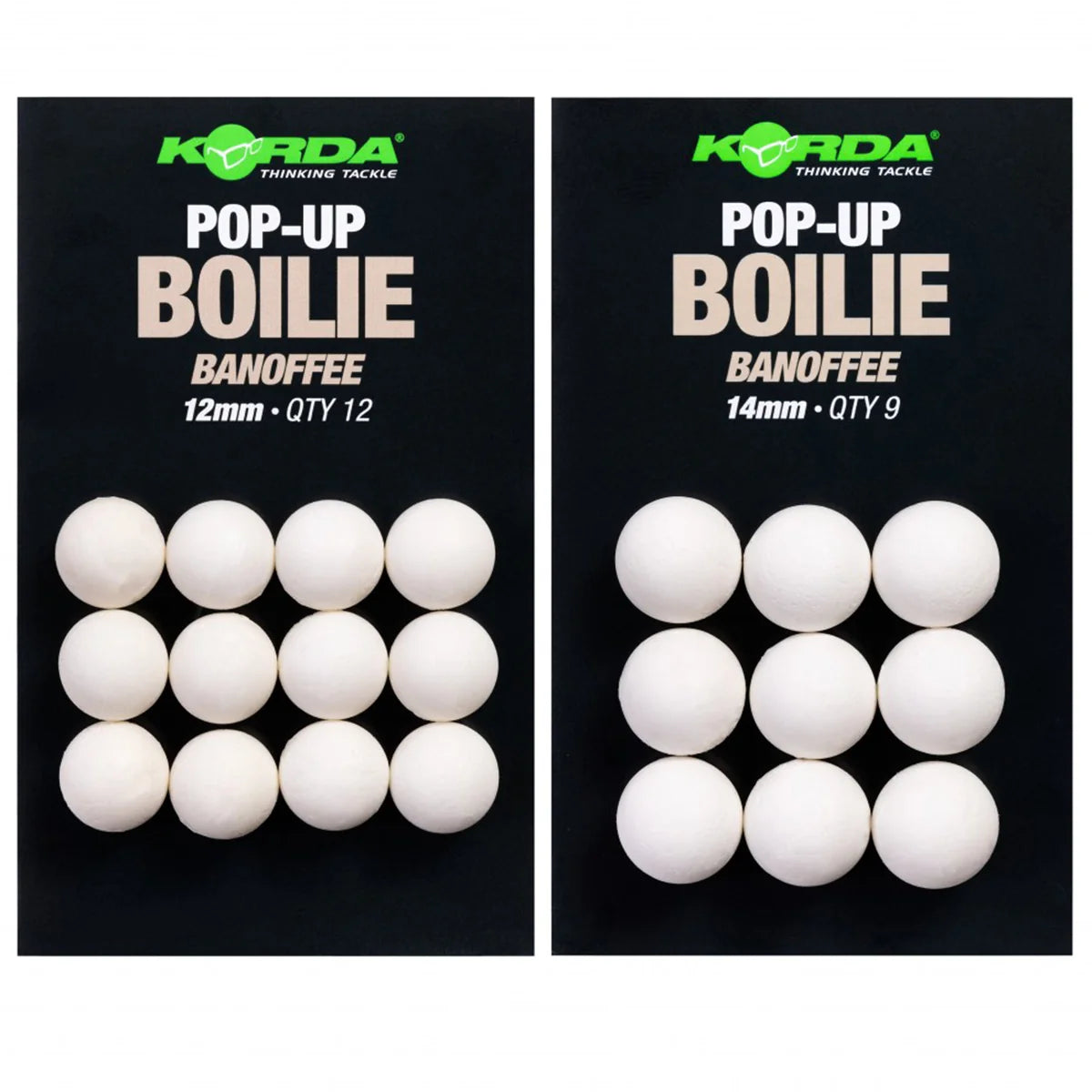 Korda Pop Up Boilie Banoffee White