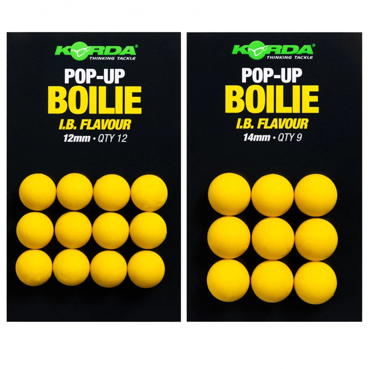 Korda Pop Up Boilie IB Yellow