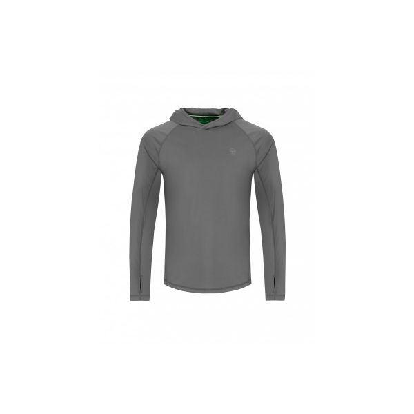 Korda UPF Hooded Top Charcoal