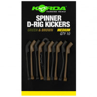 Korda Korda Spinner D Rig Kickers Green/Brown - M