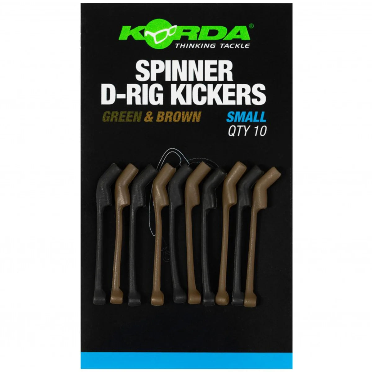 Korda Korda Spinner D Rig Kickers Green/Brown - S