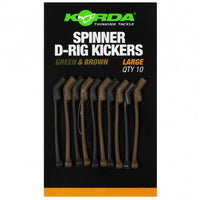 Korda Korda Spinner D Rig Kickers Green/Brown - L