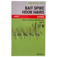 Korum Bait Spike Hook Hairs Barbed