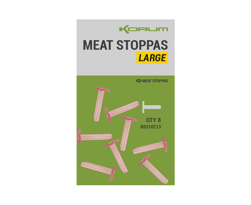 Korum Meat Stoppas Large x8