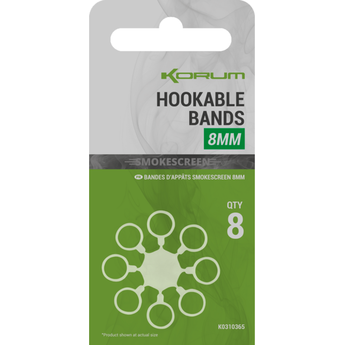 Korum Smokescreen Hookable Bands