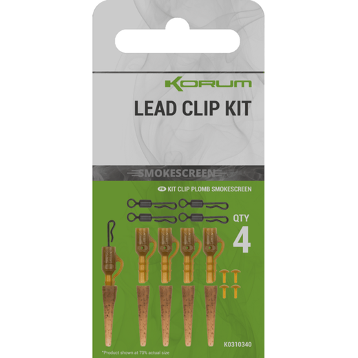 Korum Smokescreen Lead Clip Kit