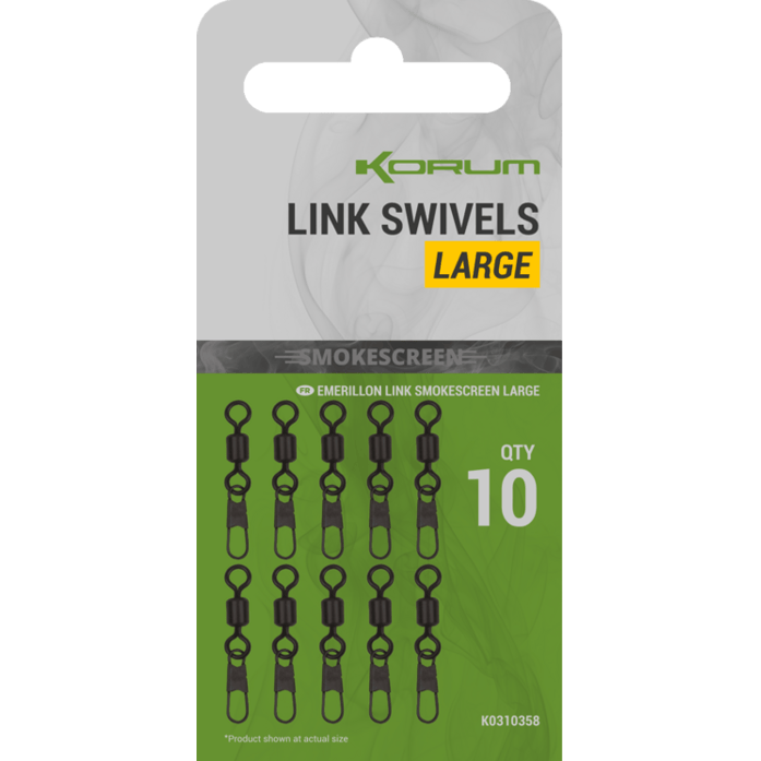 Korum Smokescreen Link Swivels
