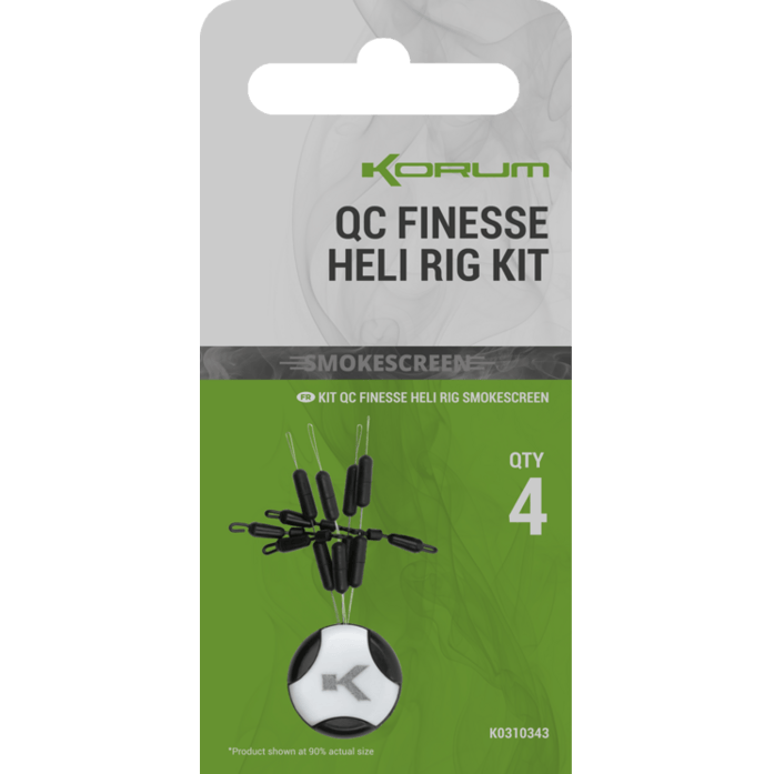 Korum Smokescreen QC Finesse Heli Rig Kit